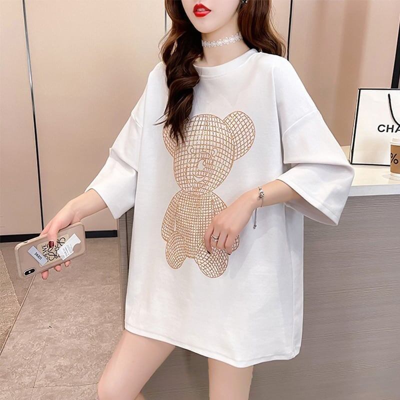 今季大好評   美感いっぱい Tシャツ カットソー＜F-3503＞
