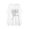 話題沸騰中 レイヤード風 美人度アップ ルーズ Tシャツ ＜F-8707＞