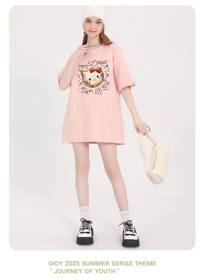 大人可愛い シンプル 大人気 半袖 Tシャツ F-13353
