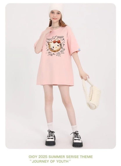大人可愛い シンプル 大人気 半袖 Tシャツ F-13353