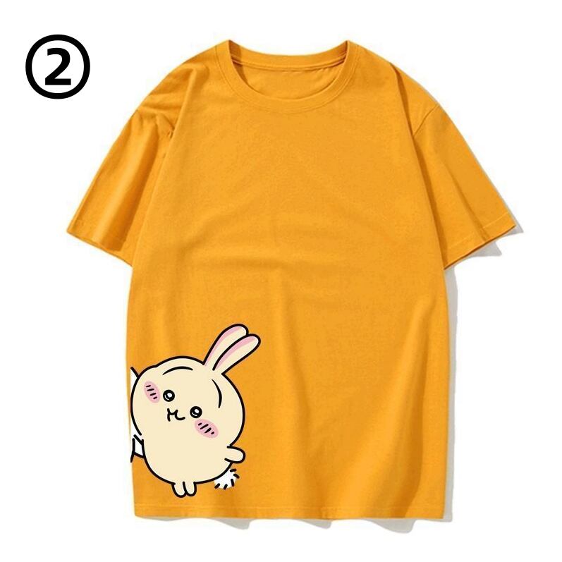 男女兼用 シンプル 着心地良い ゆったり Tシャツ F-13201