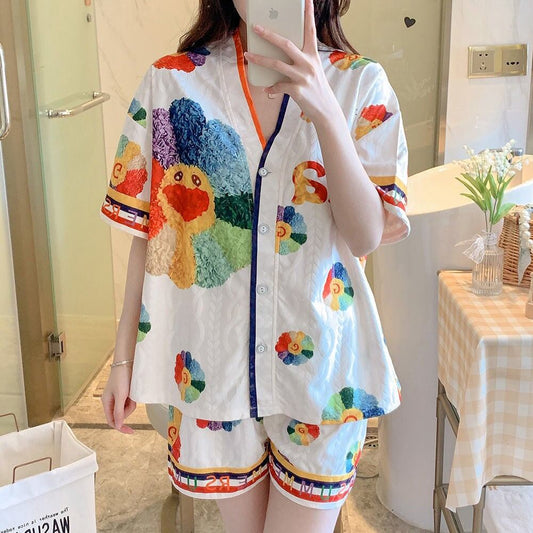 超人気 デザイン性抜群 売り切れ必至 ルームウェア 寝間着 パジャマ 3点セットF-9132