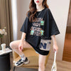 スタイリッシュ   一目惚れ Tシャツ カットソー＜F-3091＞