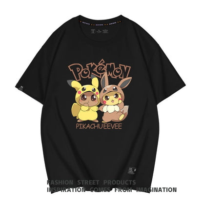 肌触りよい 男女兼用 カジュアル プリント Tシャツ F-13360