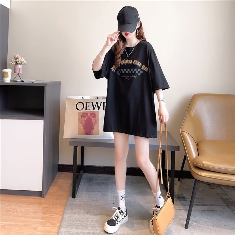 ゆったり感アップ   オシャレ度満点 Tシャツ カットソー＜F-3478＞
