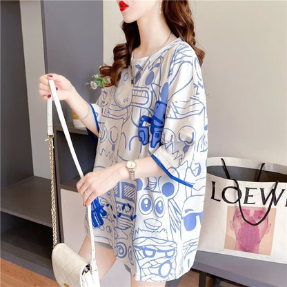 好感度満載   美感いっぱい Tシャツ カットソー＜F-3388＞