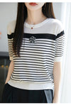 定番シンプル 売り切れ必至 着回し力抜群 全2色 Tシャツ <F-11938>