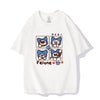 男女兼用 ファッション感満々 着心地良い 半袖 Tシャツ F-13247