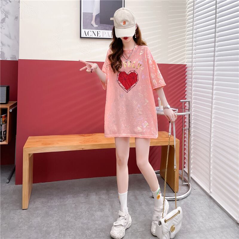 話題沸騰中 ファッション 個性派 プリント 全3色 半袖Tシャツ<F-8508>