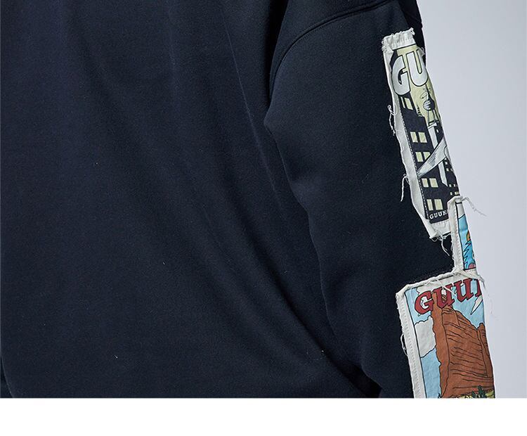 早い者勝ち キュート 個性派 長袖 スウェット パーカー トップス＜F-10068＞