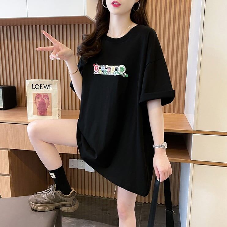 パーソナライズされたプリント半袖Tシャツ<F-5036>