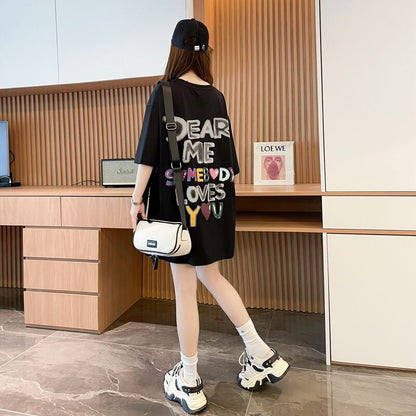 新商品 ファッション 個性派 プリント全3色 半袖Tシャツ カットソー ＜F-8604＞