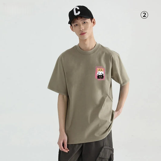 大好評 海外トレンド 定番シンプル 好感度UP カジュアル 全3色 半袖 Tシャツ ＜F-11283＞