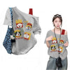 オフショルダー ルーズシルエット 大人気 Tシャツ F-13335