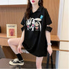 美人度アップ   可愛いウサギちゃん Tシャツ ゆったり半袖 ＜F-2956＞