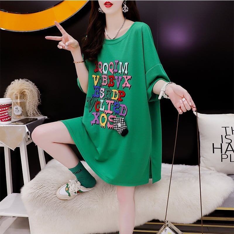 カジュアル   オシャレ度満点 Tシャツ カットソー＜F-3515＞