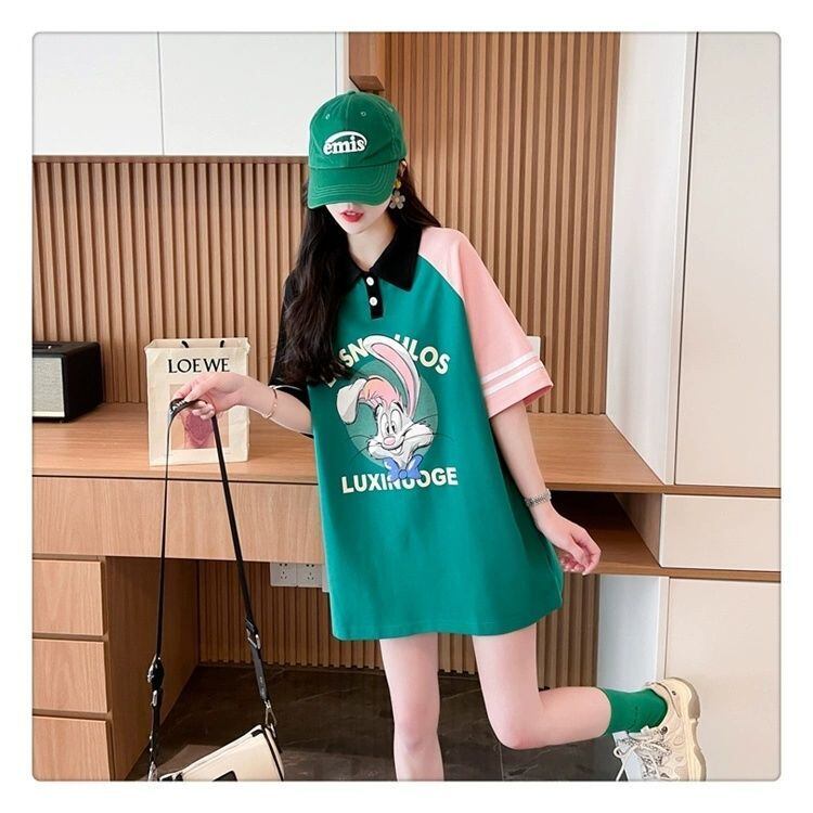海外トレンド カジュアル 好感度UP 全3色 半袖 Tシャツ ＜F-11639＞