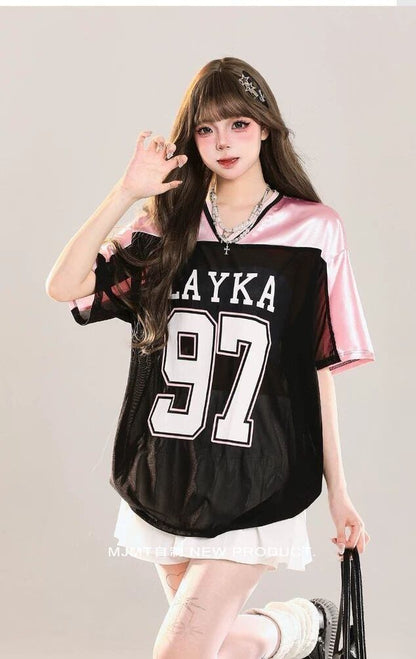 大活躍 売れ筋 話題沸騰中 絶対流行 早い者勝ち カジュアル 2色選択 Tシャツ<F-11217>