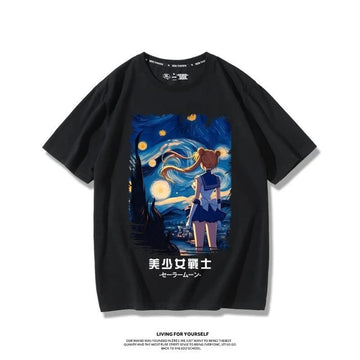 超人気新作  ストーリートカジュアル 半袖 TシャツF-7013