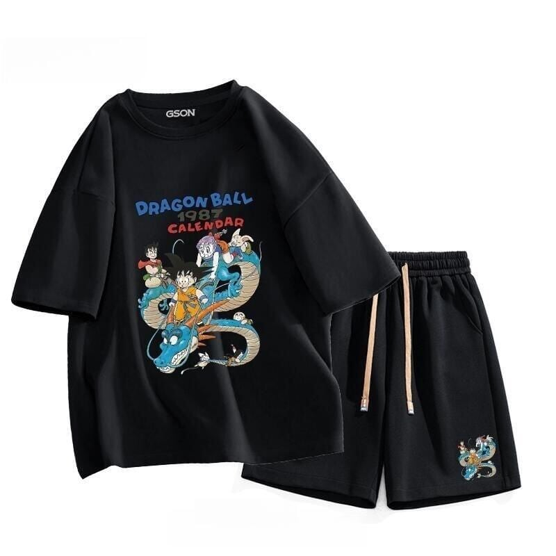 今季マストバイ  ファッション男女兼用 半袖Ｔシャツⅹパンツセット全6色F-6537