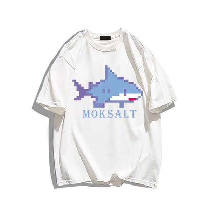 売り切れ必至 カジュアル スタイルアップ プリント全6色 半袖TシャツF-9092
