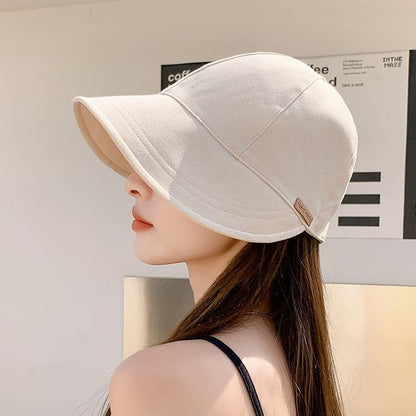 【人気急上昇中！】レディース 帽子 UVカット 日焼け防止 夏 小顔効果 日よ 帽子<F-6560>