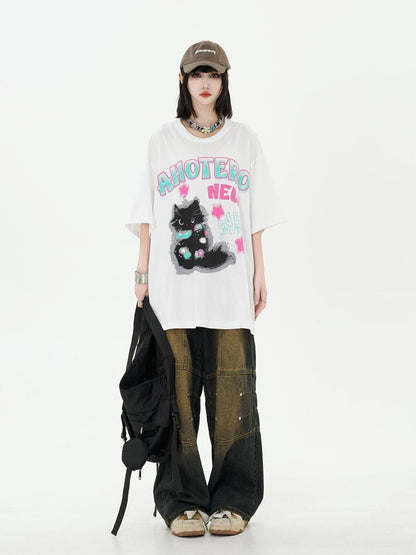 絶対欲しい 好感度UP 海外トレンド カジュアル 全3色 半袖 Tシャツ ＜F-11101＞