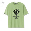 定番シンプル おすすめ 着回し力抜群 プリントロゴ 半袖 Tシャツ F-7096