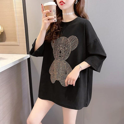 今季大好評   美感いっぱい Tシャツ カットソー＜F-3503＞