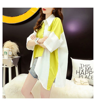 絶対流行   ファッション 半袖Tシャツ 全2色<F-8039>