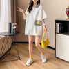カジュアル 3色選択可 お洒落 ストライプ Tシャツ カットソー＜F-3068＞