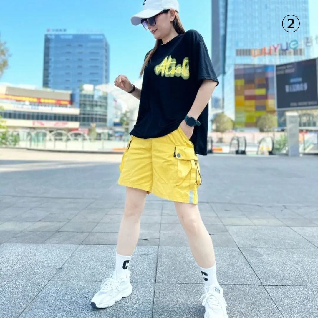 おすすめ ファッション 今季マストバイ 半袖Ｔシャツⅹパンツセット全4色<F-8568>