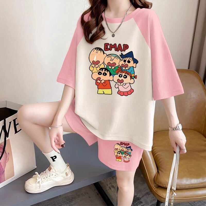 【ランキングNO.5】超人気 カジュアル ファッション 上質 男女兼用ＴシャツⅹパンツセットF-6532