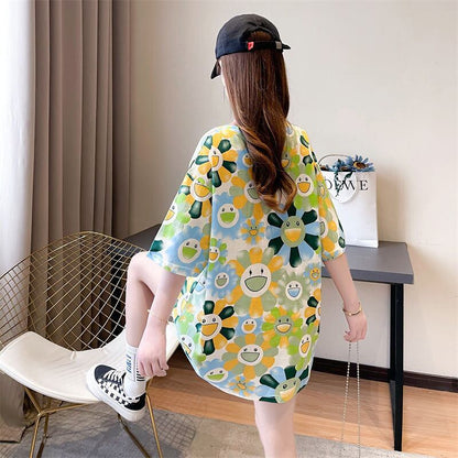 大人可愛い 売り切れ必至 美人度アップ 着回し力抜群 全5色 半袖Tシャツ<F-11520>