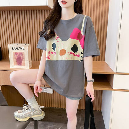 ファッション 絶対流行 話題沸騰中 早い者勝ち カジュアル Tシャツ<F-11632>