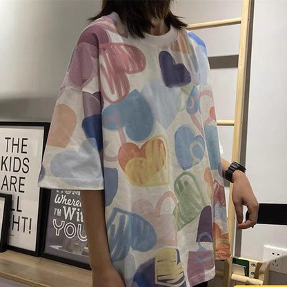 個性的なデザイン   好感度満載 カットソー＜F-3317＞