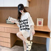 ファッション 切り替え 個性派 プリント 3色選択 半袖Tシャツ＜F-8548＞