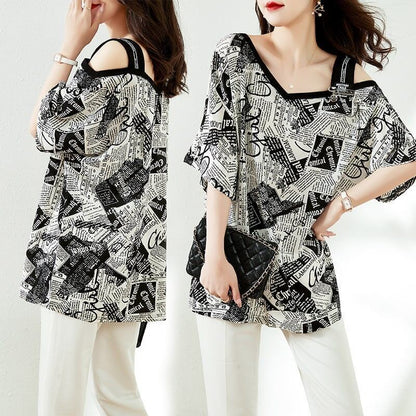 カジュアル   お洒落 Tシャツ カットソー＜F-3143＞