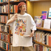 ルーズ   オシャレ度満点 Tシャツ カットソー＜F-3459＞