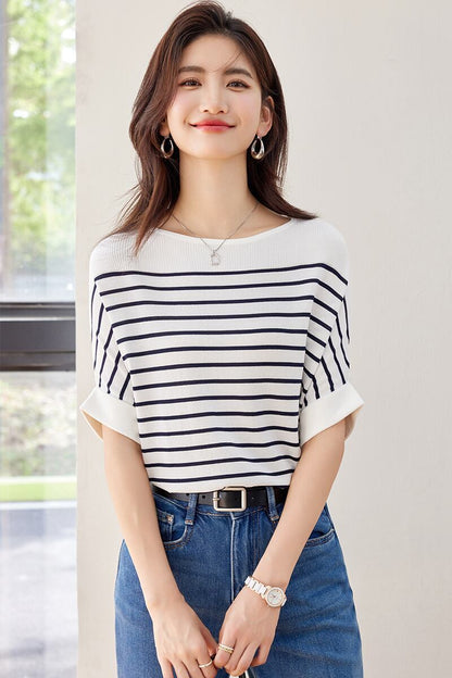 今季マストバイ ファッション カジュアル エレガント Tシャツ<F-6587>