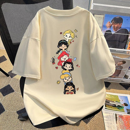 新商品 カジュアル 定番シンプル プリント 全6色 半袖TシャツF-8767