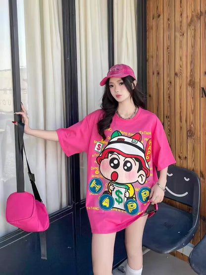 大人気 プリント 大人気 半袖 Tシャツ F-13283