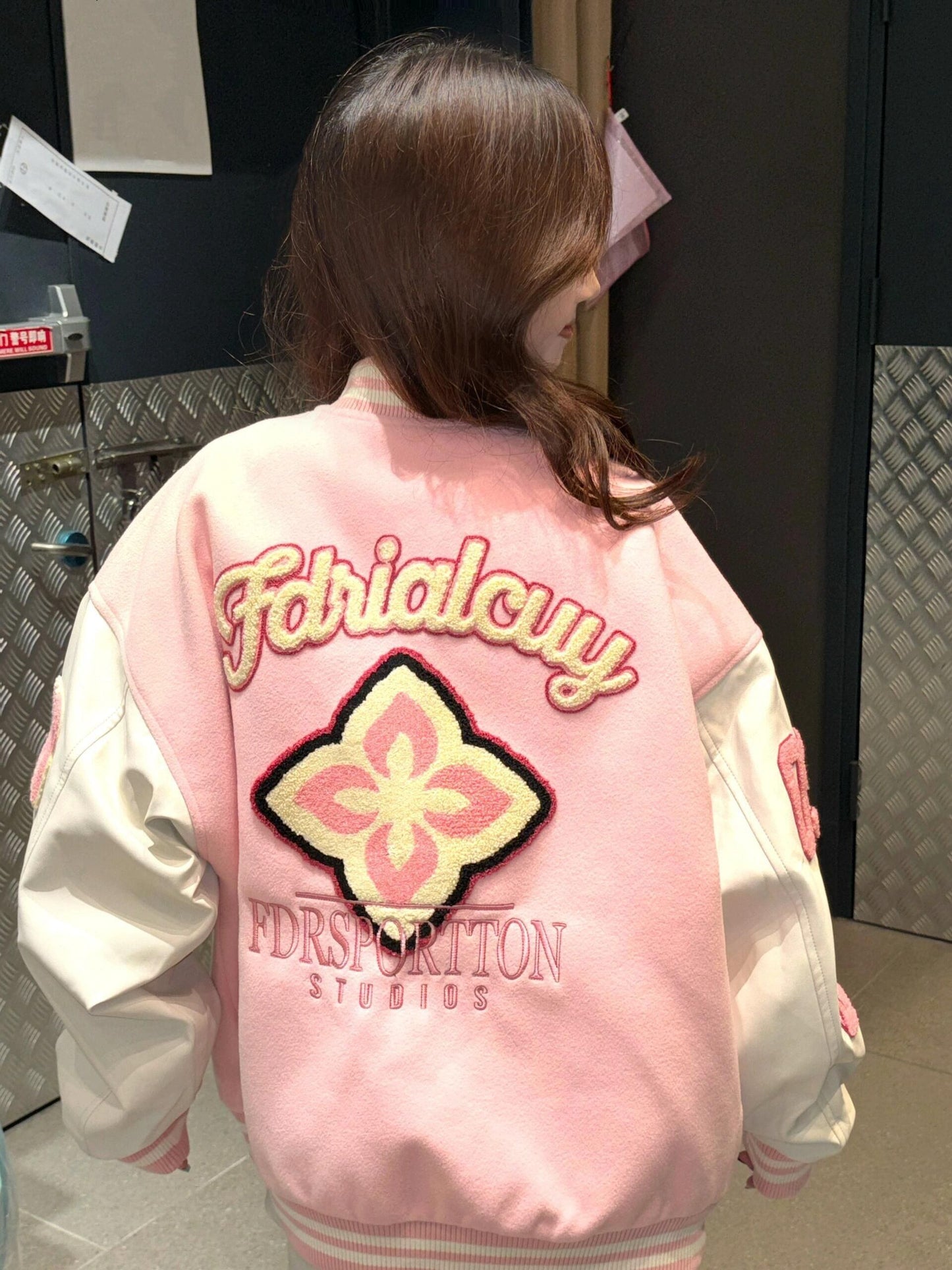 売れ筋 切り替え おすすめ スタジャン二色 ユニセックスコート＜F-10778＞