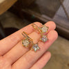 オシャレ度満点 知的で品の良い 個性的なデザイン イアリング アクセサリー＜isf-2899＞