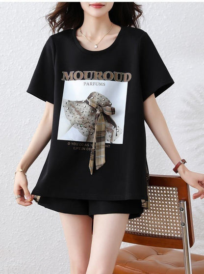大好評 絶対流行 売れ筋 早い者勝ち カジュアル 2色選択 Tシャツ<F-11248>