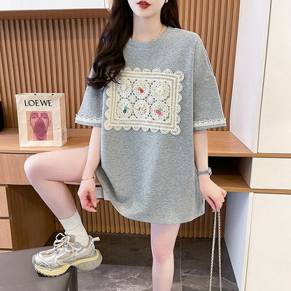 好感度UP 絶対流行 売れ筋 早い者勝ち カジュアル Tシャツ<F-11348>