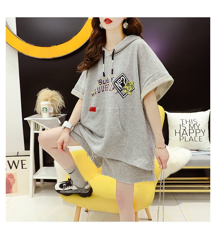 ベストセラーアイテム！ ファッション 肌触り抜群 カジュアル 半袖 Tシャツ ショートパンツ セットアップ ＜F-9109＞