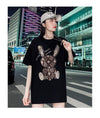 合わせやすい   ウサギ Tシャツ ゆったり 半袖 ＜F-2887＞