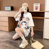 新作 特別デザイン アバンギャルド プリント全3色 半袖Tシャツ カットソー ＜F-8605＞
