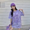期間限定 個性派 超人気 絞り染め ゆったり 3種選択可 半袖 Tシャツ＜F-8773＞